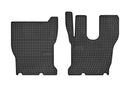 Гумени стелки Frogum за Volvo FM (1998 +), 2 части, черни