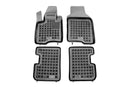 Гумени стелки Rezaw-Plast за Fiat Panda (2012+), 4 части, черни