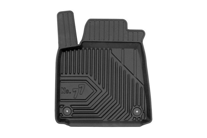 2.5D Гумени стелки Frogum №77 за Audi A8 D4 (2009–2017) къса база, 4 части, черни
