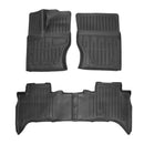 3D гумени стелки Stingray за Range Rover IV (L405) (2012-2023), 4 части, черни