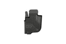 2.5D Гумени стелки Frogum №77 за Mitsubishi L200 (2019+), 4 части, черни