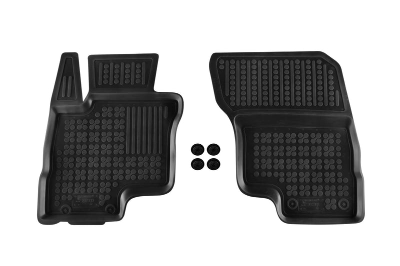 Гумени стелки Rezaw-Plast за Mitsubishi Eclipse Cross PHEV (2021+), 4 части, черни