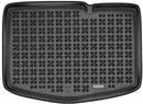 Гумена стелка за багажник Rezaw-Plast® за Toyota Yaris III Hatchback (2012–2020) Hybrid / долно положение / с резервна гума / частичен размер / преди фейслифт