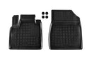 Гумени стелки Rezaw-Plast за Nissan Townstar Station Wagon (2022+), 5 места, 3 части, черни