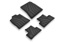 3D Гумени стелки SPARTline за Peugeot 308 комби (2021+), 4 части, Черни