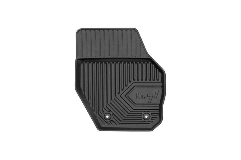 2.5D Гумени стелки Frogum №77 за Volvo V60 комби (2010–2018) – 4 части, черни