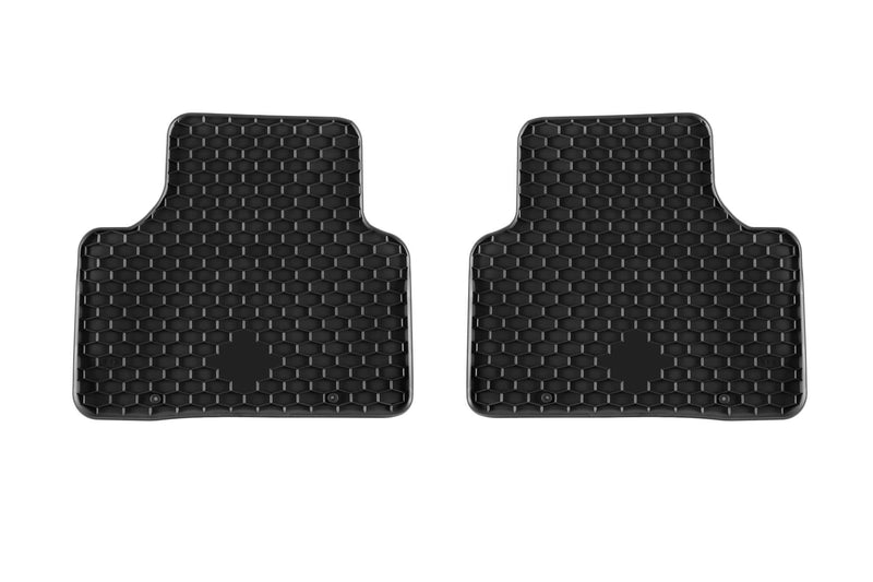 Гумени стелки Gumarny Zubri за Peugeot e-5008 (2024 +), 4 части, черни