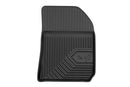 2.5D Гумени стелки Frogum №77 за Peugeot 308 Хечбек (2013+), 4 части, Черни