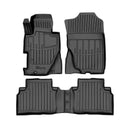 3D гумени стелки Stingray за Honda Civic 4D (2006-2011), 4 части, черни