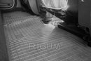 Гумени стелки Rigum за Peugeot Partner 5M (2008+), версия Packet Child, 4 части, черни