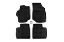 Гумени стелки Rezaw-Plast за Peugeot 301 (2012+), 4 части, черни