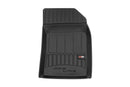 3D Гумени стелки Frogum за Peugeot 407 (2004–2011) – 4 части, ProLine серия, черни