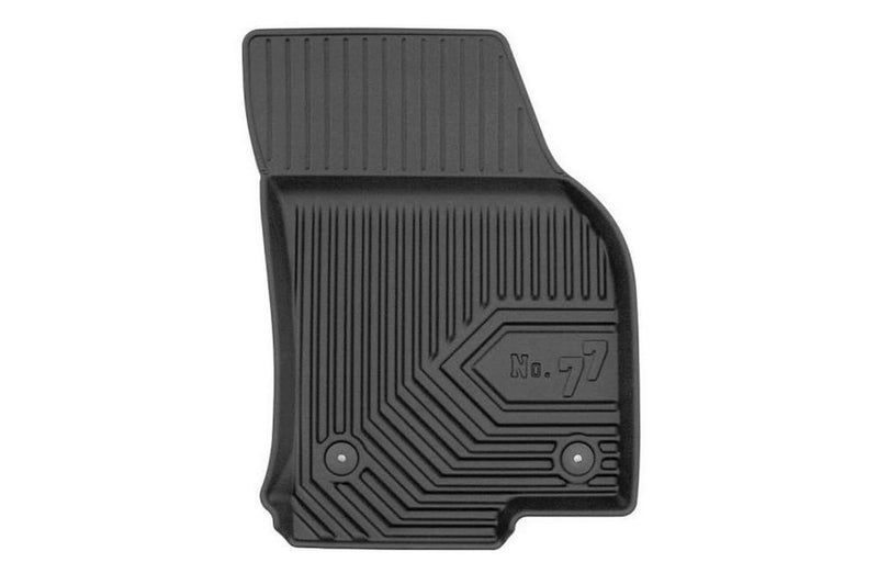 2.5D Гумени стелки Frogum №77 за Audi Q2 (2016–2020), 4 части, черни