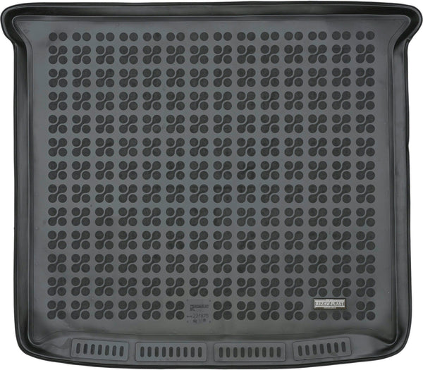 Стелка за багажник Rezaw-Plast за VW Touran II миниван 5/7 места, 3-ти ред сгънат, горен под на багажника (2015+)