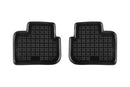 Гумени стелки Rezaw-Plast за Mitsubishi Colt (2009–2012) 3 врати, 4 части, черни