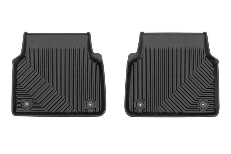 2.5D Гумени стелки Frogum №77 за Audi A8 D4 (2009–2017) къса база, 4 части, черни