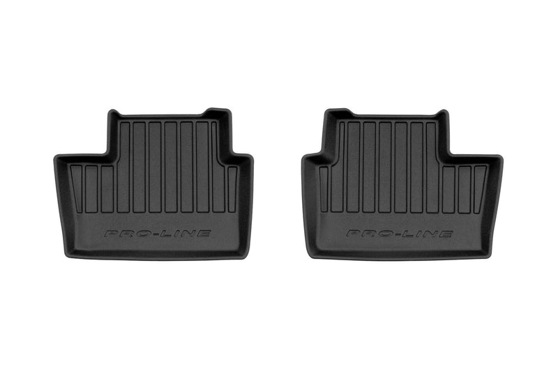 3D гумени стелки Frogum за Nissan Juke (2019+), 4 части, черни