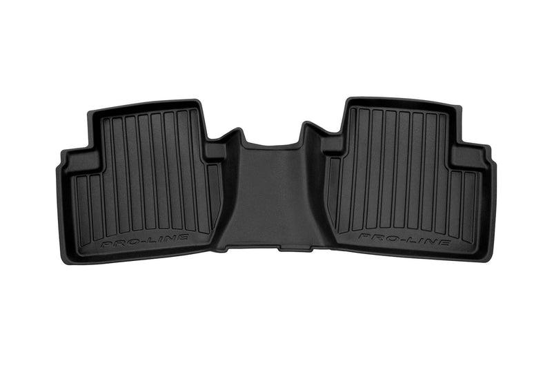3D Гумени стелки Frogum за Mitsubishi Outlander (2006–2012), 3 части, черни