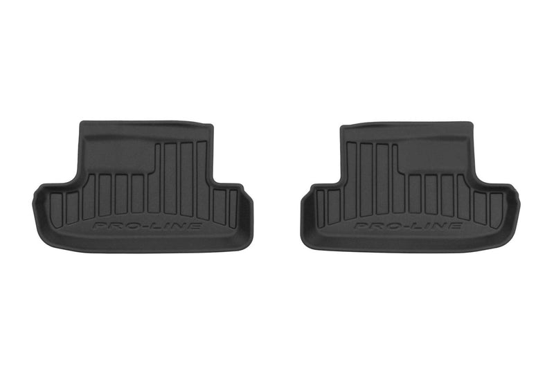 3D Гумени стелки Frogum за Audi TT (2006–2014), 4 части – Черни