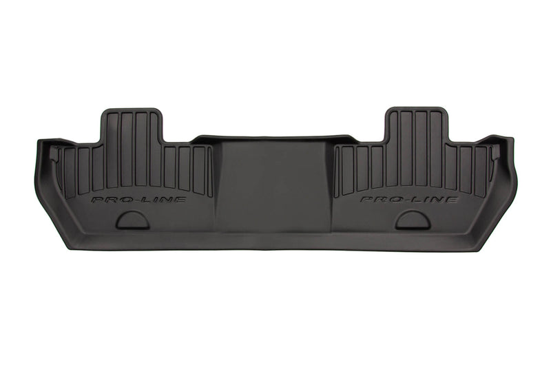 3D гумени стелки Frogum за Peugeot Partner (2008–2018), 3 части, черни