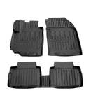 3D гумени стелки Stingray за Suzuki SX4 II (2013-2021), 5 части, черни