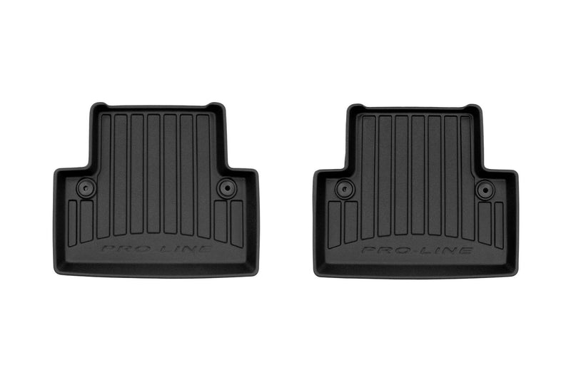 3D гумени стелки Frogum за Volvo V50 (2004–2012), комплект 4 части, черни