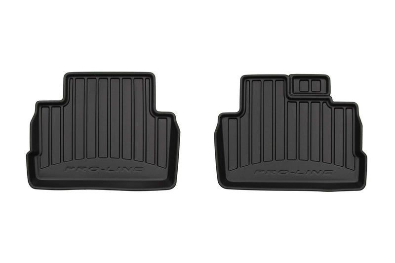 3D Гумени стелки Frogum за Nissan Qashqai (2013–2021), 4 части, черни