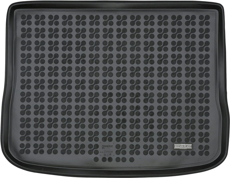 Стелка за багажник Rezaw-Plast за Volkswagen Tiguan I SUV (2007–2017) – 5-местен, с резервна гума (пълноразмерна)
