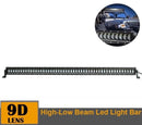 9D 140 СМ Led Bar Лед Бар Hi/Lo Kъси Дълги Водоустойчив Удароустойчив 12V 24V 32000 LМ 400W С Лупи Off-Road Лед Бар За Джип ATV - Avtozona