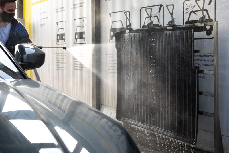 Гумена стелка за багажник Frogum DRY ZONE за Mercedes C-Class W204 Комби (2007–2014) – без органайзер