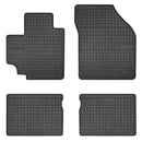 Σόλες από καουτσούκ Frogum για Suzuki Celerio (2015+) - 4 τεμάχια, μαύρο