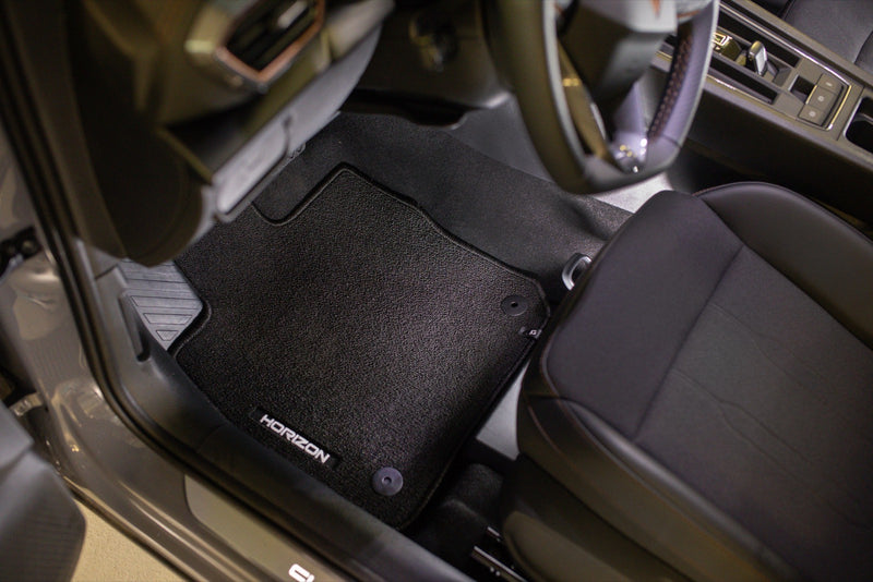 Мокетни стелки Frogum Horizon за Mitsubishi ASX (2010–2022), 4 части, черни