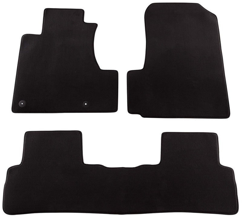 Χαλιά Petex για Honda CR-V (2006-2012) - 3 μέρη, μαύρο, Style