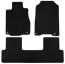 Χαλιά Petex για Honda CR-V (2012-2018) - 3 μέρη, μαύρο, Rex