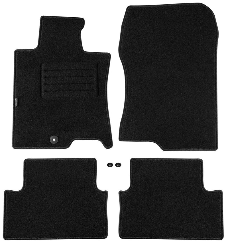 Χαλιά Petex για Honda Accord (2008-2015) - 4 τεμάχια, μαύρο, Rex