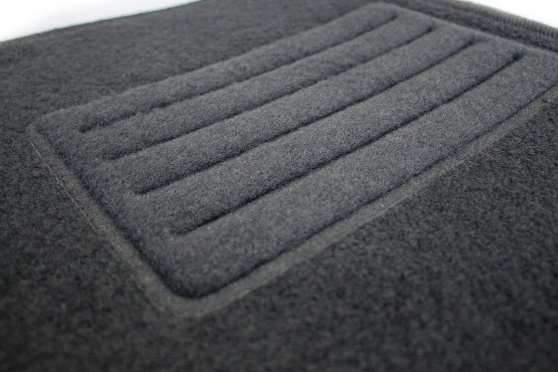 Мокетни стелки Petex за Volvo S60 (2010–2018), Rex, 4 части, черни, захват B058