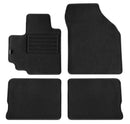Χαλιά Petex για Suzuki Celerio (2014+) - 4 τεμάχια, μαύρο, ύφασμα Rex