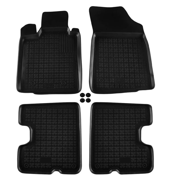 3D SPARTline 3D Gummi σόλες για Suzuki Across (2020+) - 4 μέρη, niello
