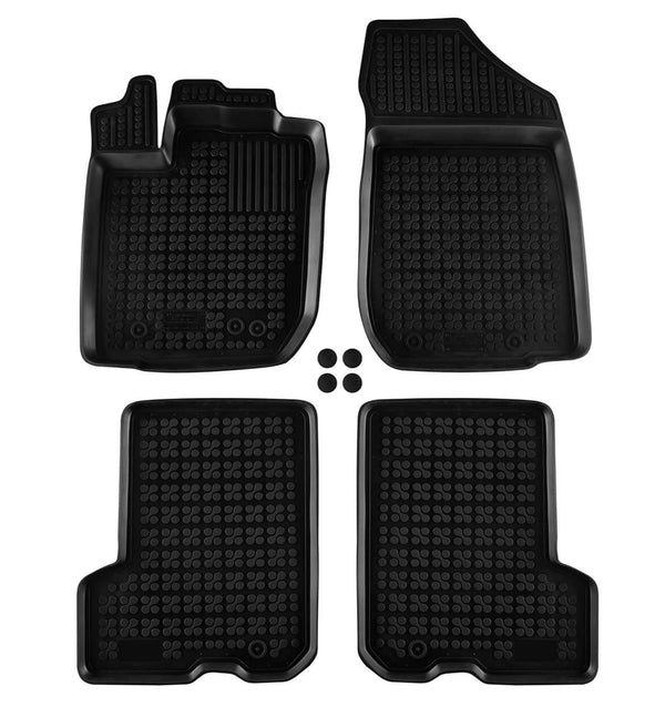 3D SPARTline 3D Gummi σόλες για Suzuki Across (2020+) - 4 μέρη, niello