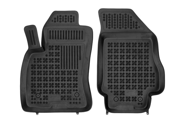 Καουτσούκ πατάκια Rezaw-Plast για Opel Combo D (2011-2018) 2 τεμάχια, 2 καθίσματα τύπου λεκάνης