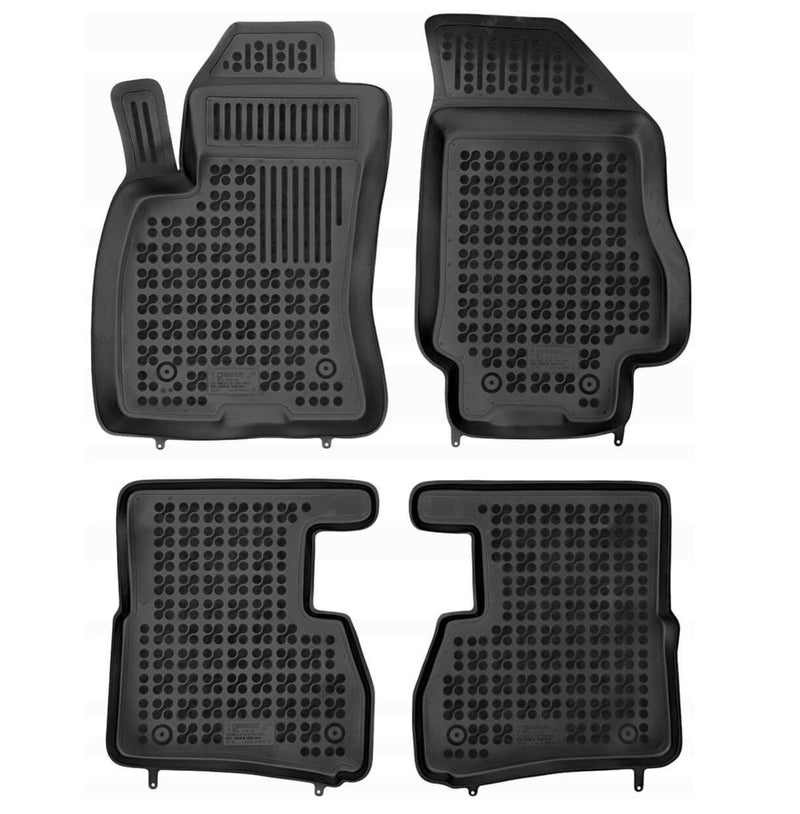 Καουτσούκ πατάκια Rezaw-Plast για Opel Combo D (2011-2018), λεκάνη τύπου 5-7 θέσεων