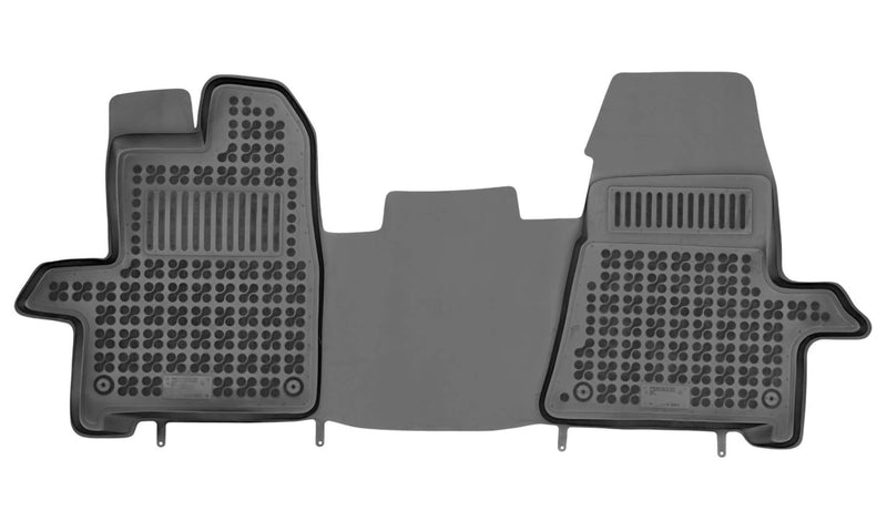Χαλάκι από καουτσούκ Rezaw-Plast για Ford Tourneo Custom (2013-2018) 2 θέσεων με ξεχωριστά καθίσματα