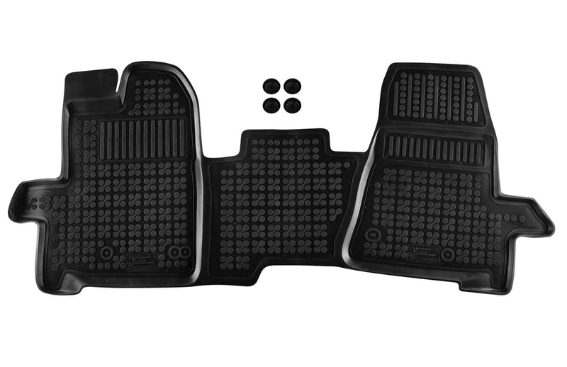 Χαλάκι από καουτσούκ Rezaw-Plast για Ford Transit Custom (2013-2018) 3 θέσεων