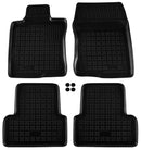 Ταπέτα από καουτσούκ Rezaw-Plast για Honda Accord (2008-2015) - 4 τεμάχια, μαύρο