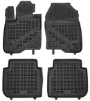 Ταπέτα από καουτσούκ Rezaw-Plast για Honda CR-V HeV (2023+), 4 τεμάχια, μαύρο