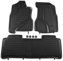 Καουτσούκ πατάκια Rezaw-Plast για Honda CR-V (2002-2006) - 3 τεμάχια, μαύρο