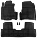 Καουτσούκ πατάκια Rezaw-Plast για Honda CR-V (2007-2012) - 3 τεμάχια, μαύρο