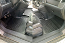 Καουτσούκ πατάκια Rezaw-Plast για Honda CR-V (2007-2012) - 3 τεμάχια, μαύρο
