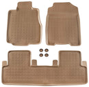 Καουτσούκ πατάκια Rezaw-Plast για Honda CR-V (2011-2018) - 3 τεμάχια, μπεζ