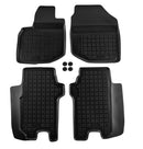 3D Καουτσούκ πατάκια Frogum για Hyundai Tucson II (2009-2015) τύπος λεκάνης